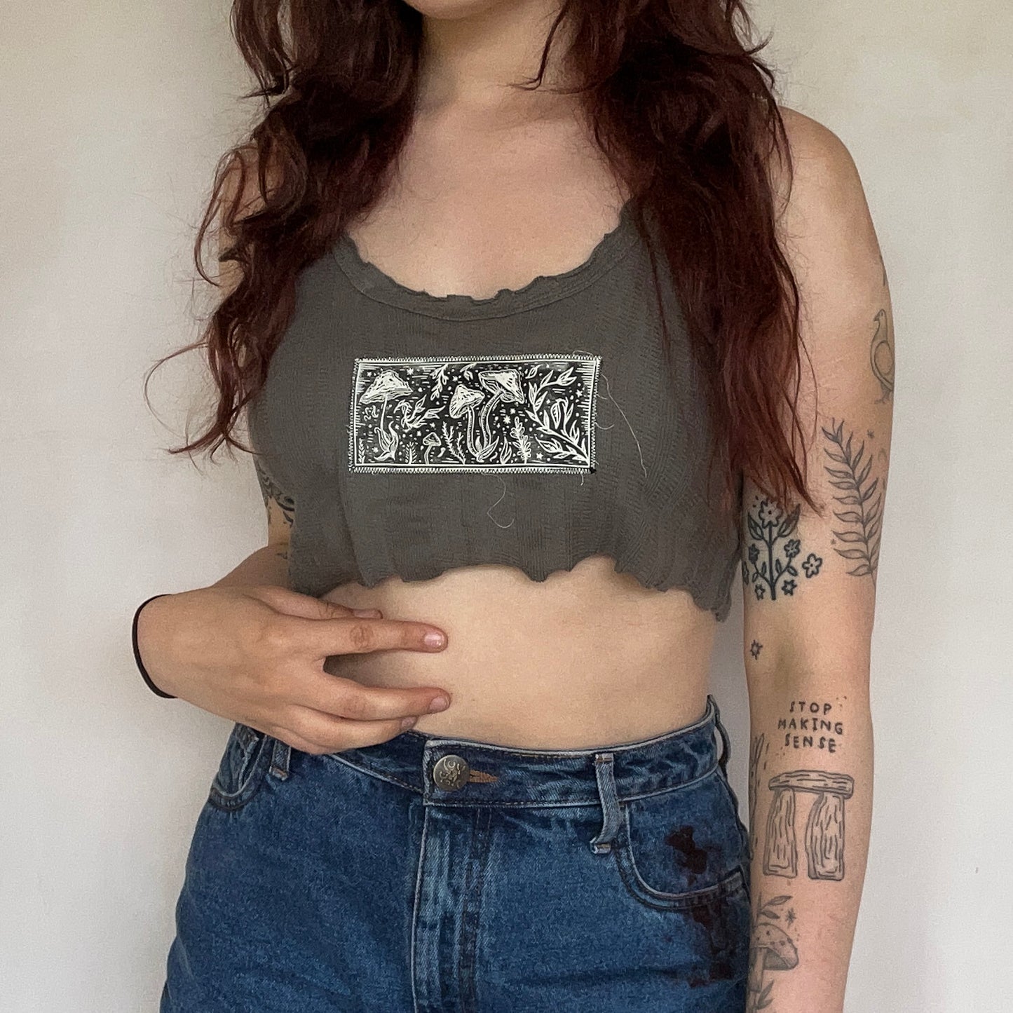 garden view crop top