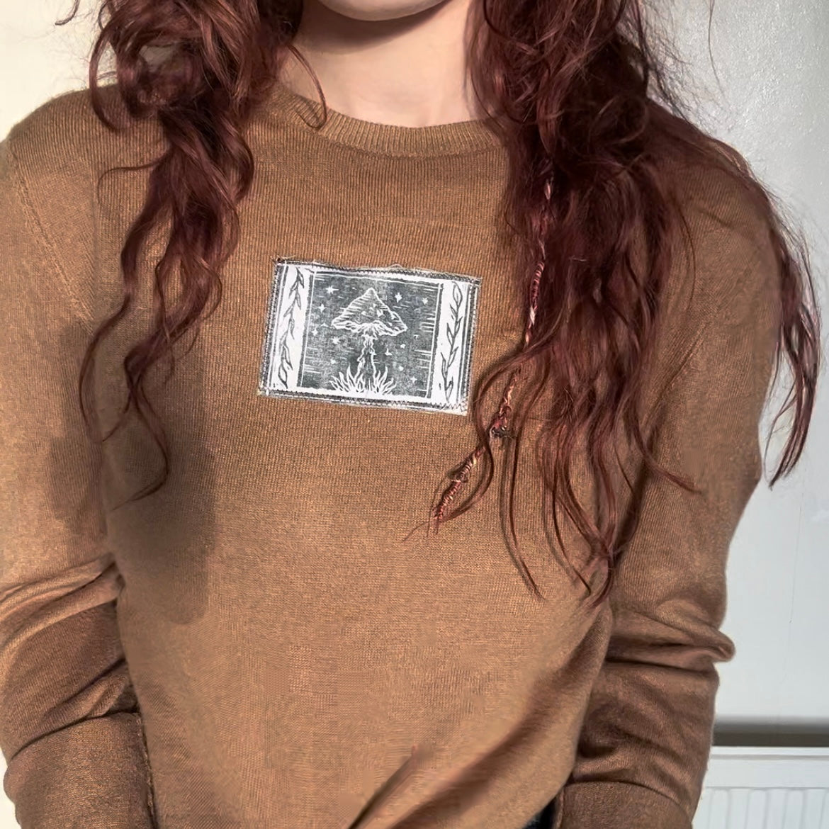 mushroom sweater