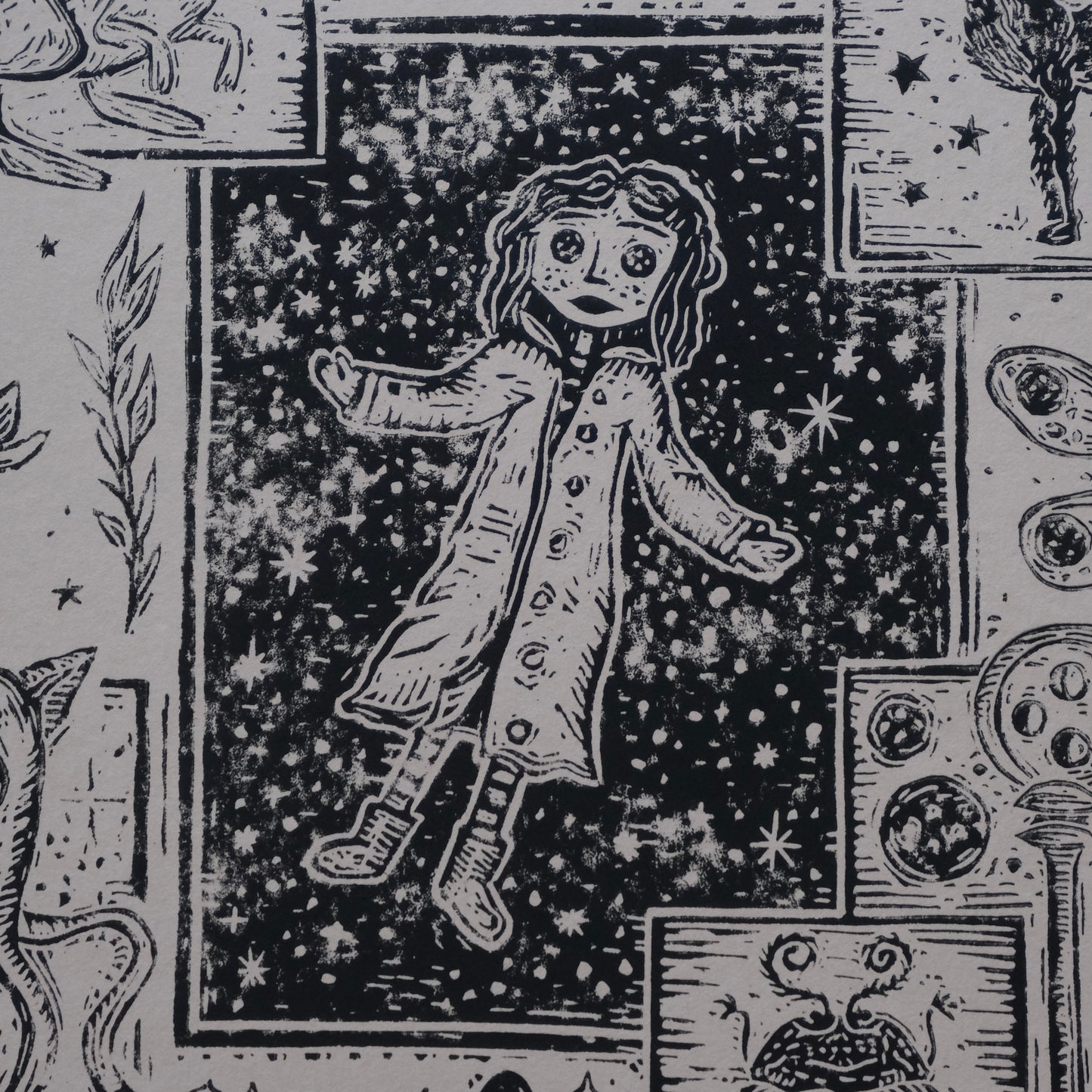 wonky dreaming print